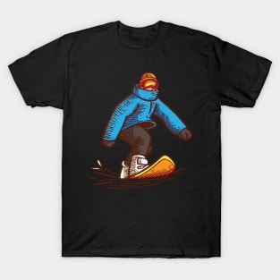 Snowboard Winter sports Snowboarder Apparel T-Shirt